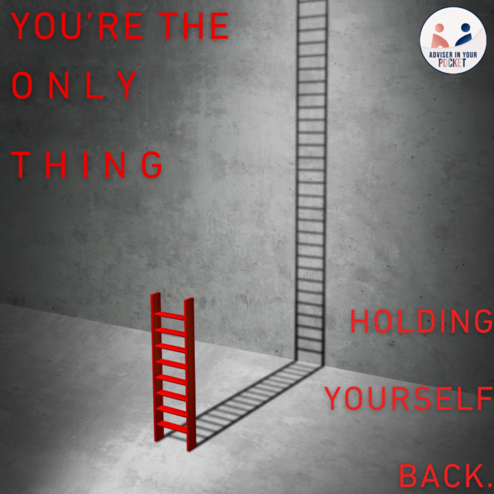 Everyone doubts themselves at some point in their lives, but how you handle it is what defines you.