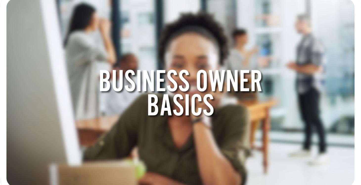 Business Owner Basics
