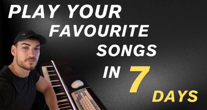 FIRST PIANO SONG IN 7 DAYS