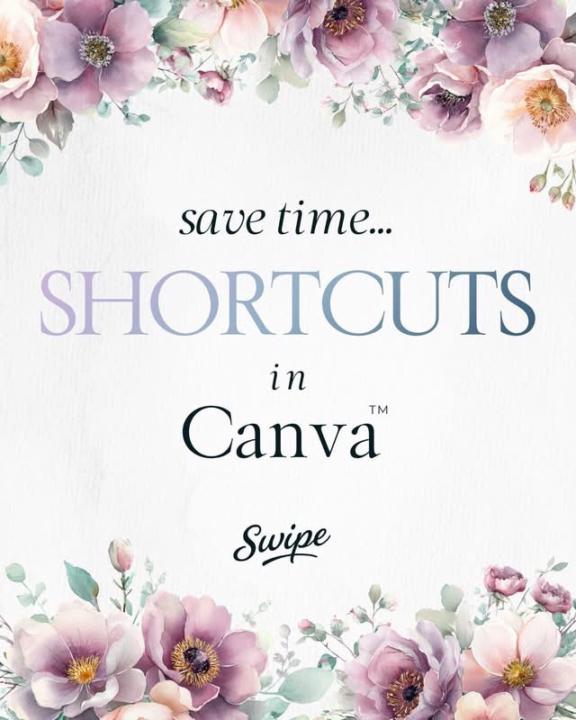 Save Time Shortcuts in Canva 