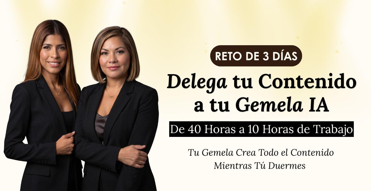 Delega tu Contenido a tu GemelaIA