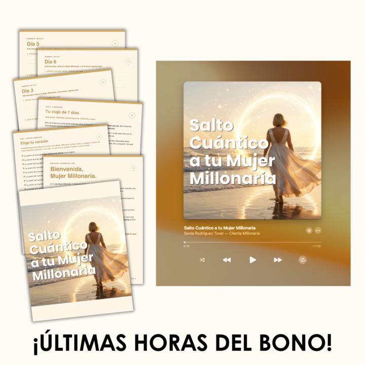 🚨 Ya está disponible en el Classroom: Salto Cuántico a tu Mujer Millonaria
