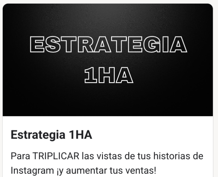 Una o dos veces por semana, haz esto en tus historias