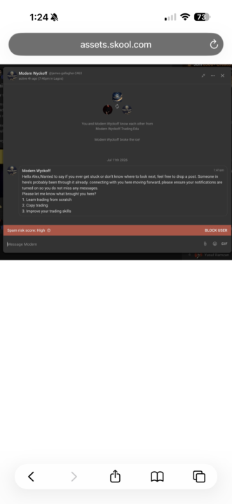 Spam Alert! 
