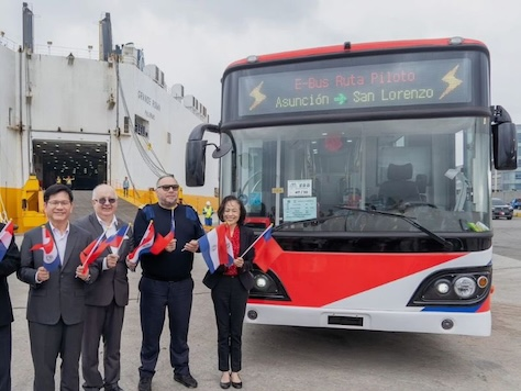 Betrieb von Elektrobussen in Paraguay teurer als der von Dieselbussen