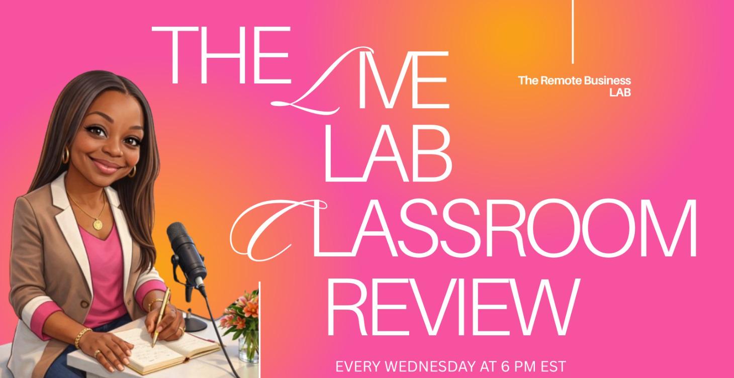 LIVE Lab Classroom Review