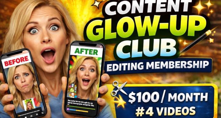 🎬 Content Glow-Up Club ✨