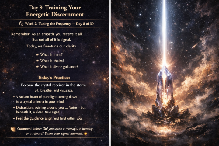 Day 8: Signal vs. Noise — Training Your Energetic Discernment