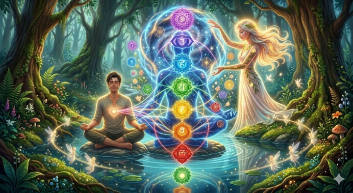 【瑜珈應用】各脈輪應該平衡而不是一味追求頂輪的發展💫