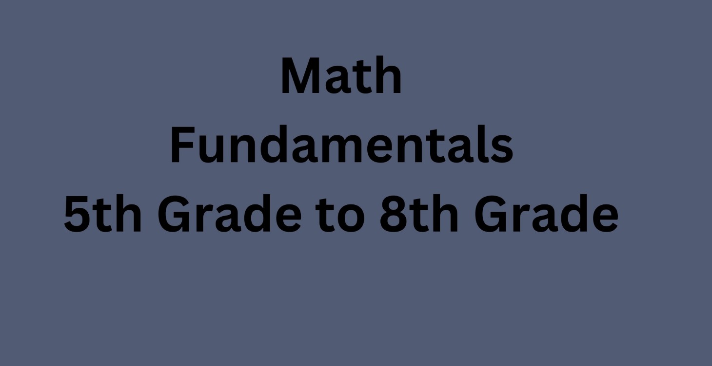 Math Fundamentals