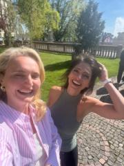 Christiane and Nadine