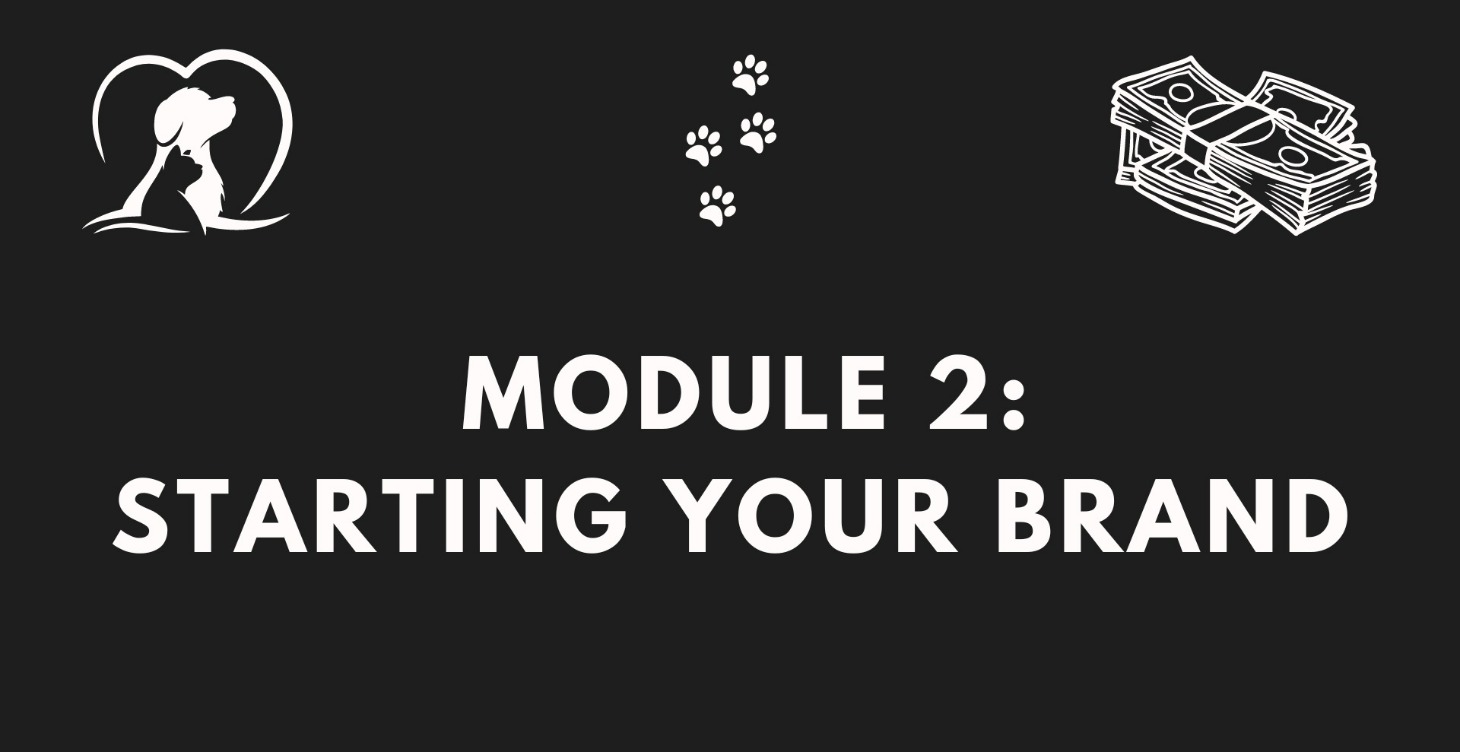 Module 2: Starting Your Brand