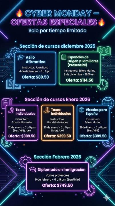 Descuentos terminan en una hora 