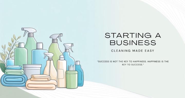 start a cleaning business
