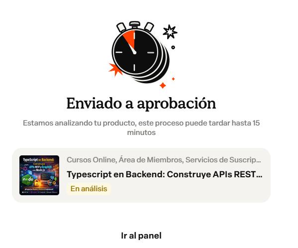 Curso inicio de publicación