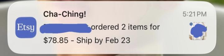 First ever multiple item order 🎉