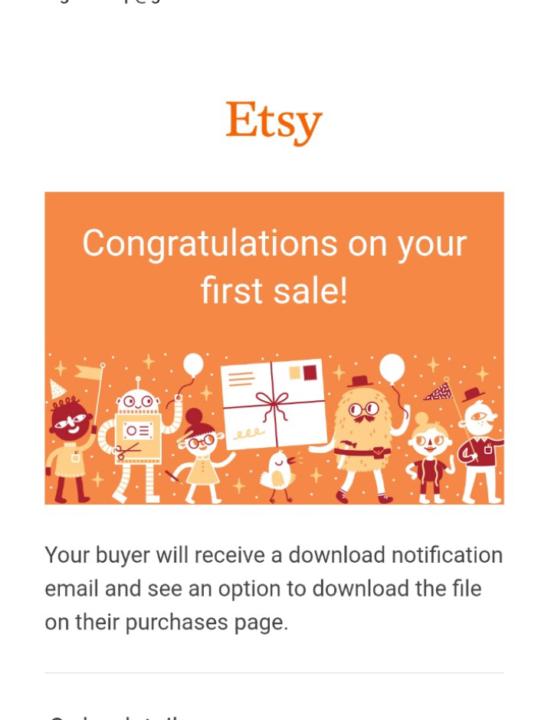Yahoo got my first sale 