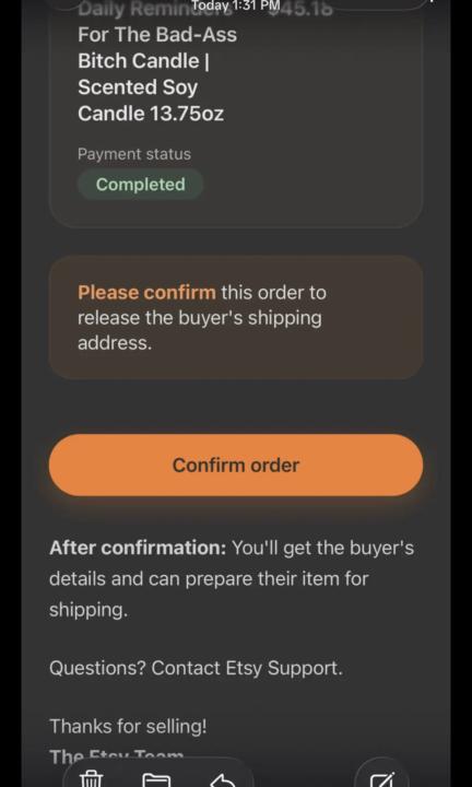 New Etsy Seller Scam Beware