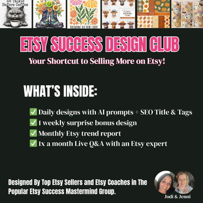 The Etsy Success Design Club Officially Launches This Saturday!