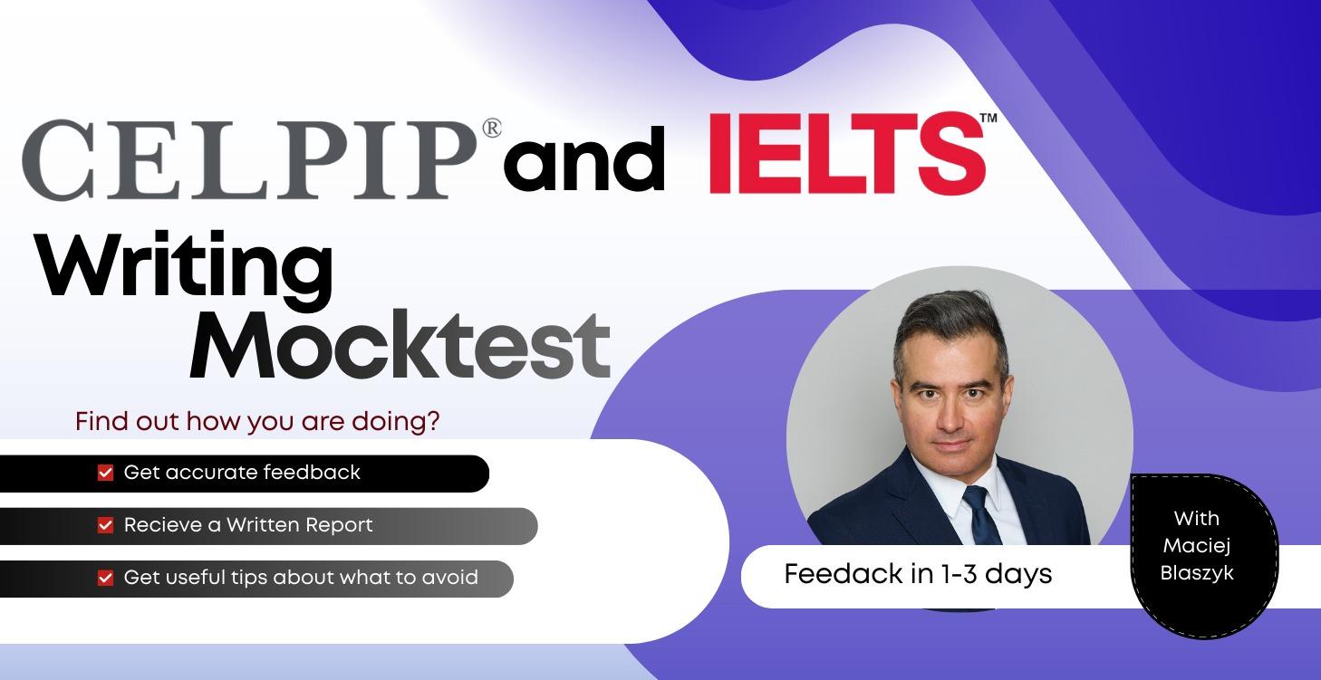 CELPIP and IELTS Writing Mock Tests