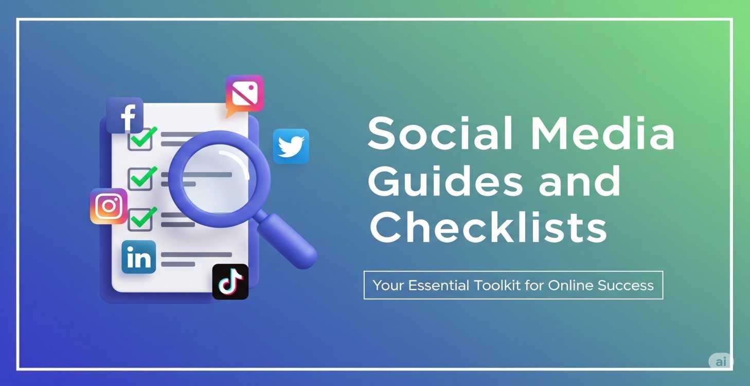 Social Media Guides and Checklists
