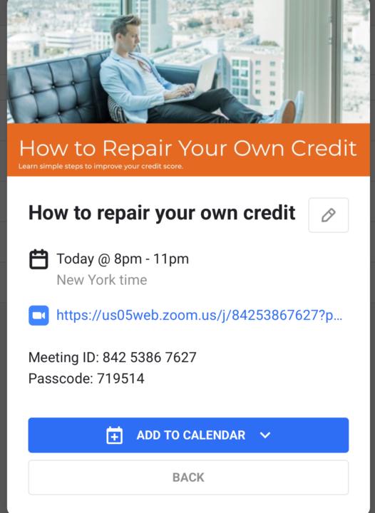 Would love to meet you guys tonight