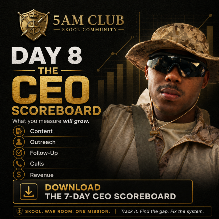 The CEO Scoreboard: What You Measure Will Grow