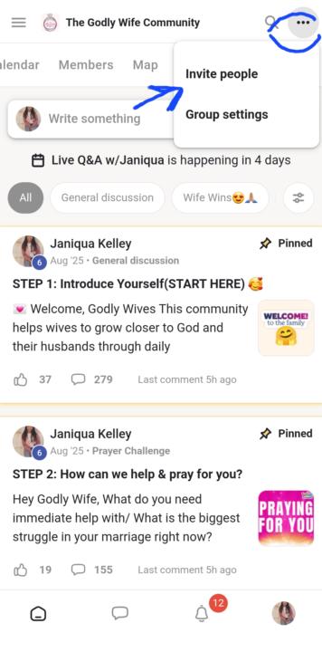 How to invite other wives🩷
