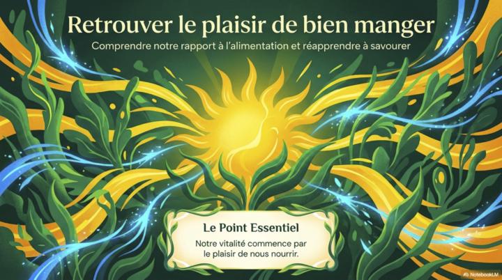 Redécouvrir le plaisir de manger - vendredi O3 juillet