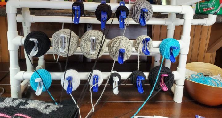 Tunisian Crochet Hub