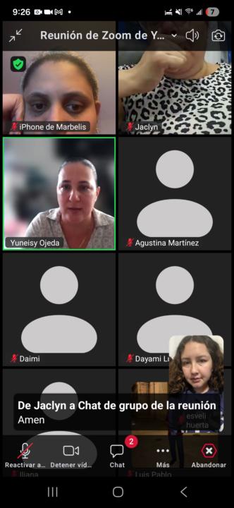 Clase de la comunidad