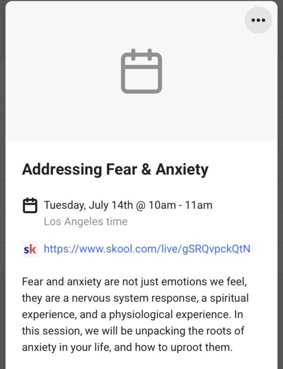Fear and Anxiety in Parenting 