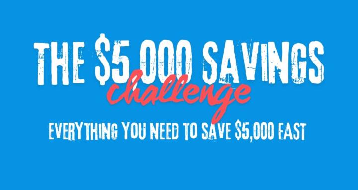 The $5,000 Savings Challenge