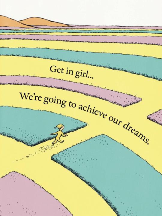     Get in girl… rise, evolve, ascend