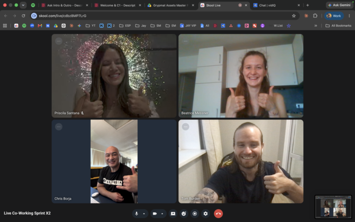 First Co-Working Completed!