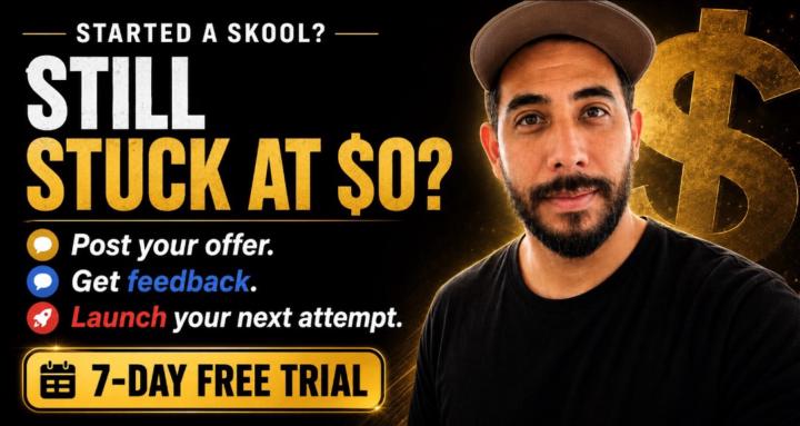 Earn Your First $1 on Skool