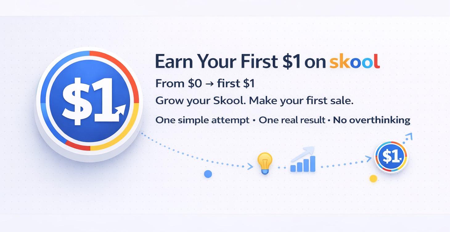 👉 START HERE: Your First $1 System