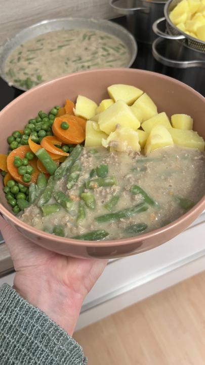Bohnen in Bohnensauce 😁 