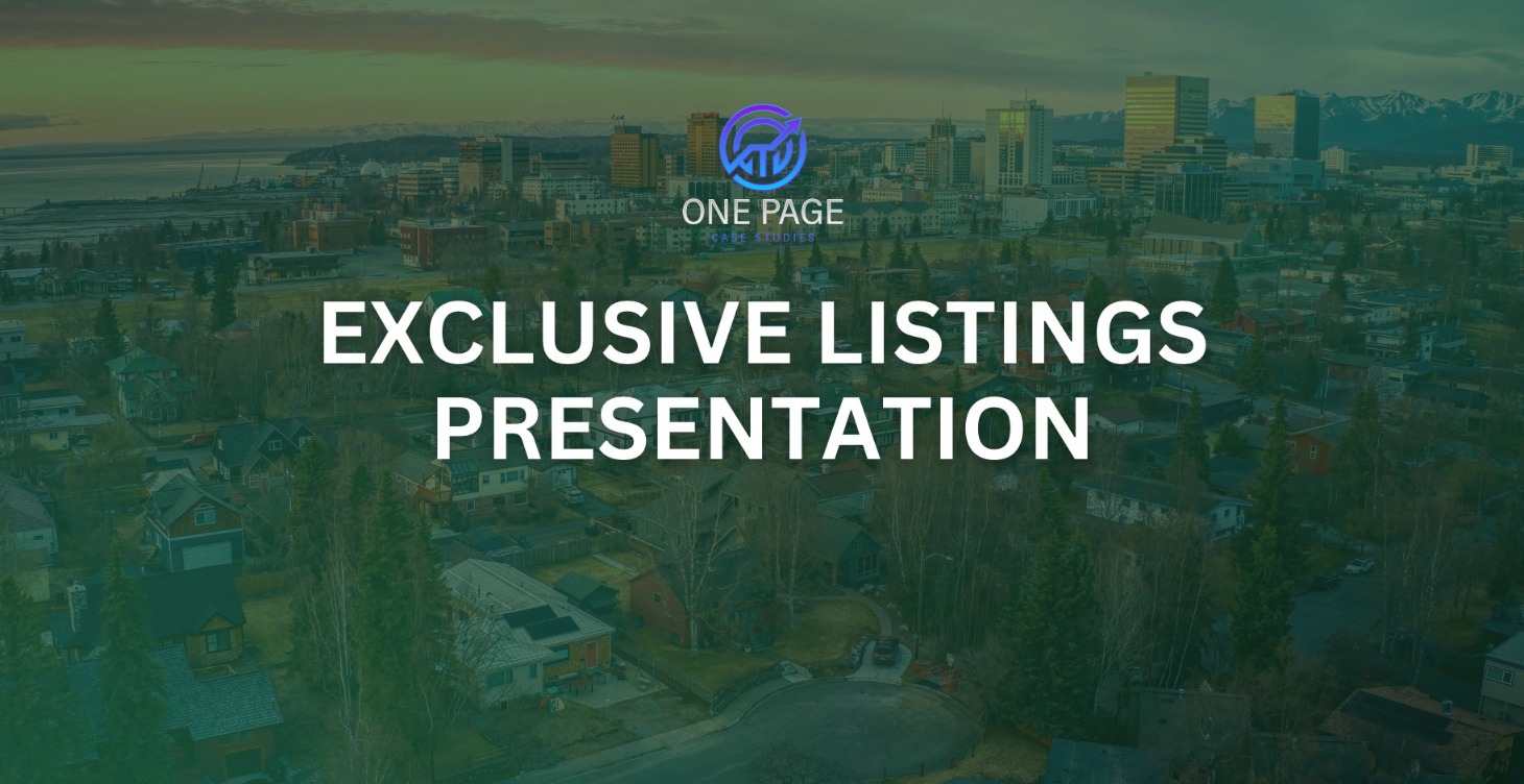 Exclusive Listings Presentation