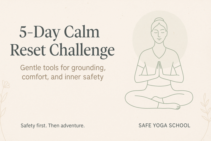 ANNOUNCEMENT: Your 5-Day Safe Spaces Calm Reset Challenge Is Live