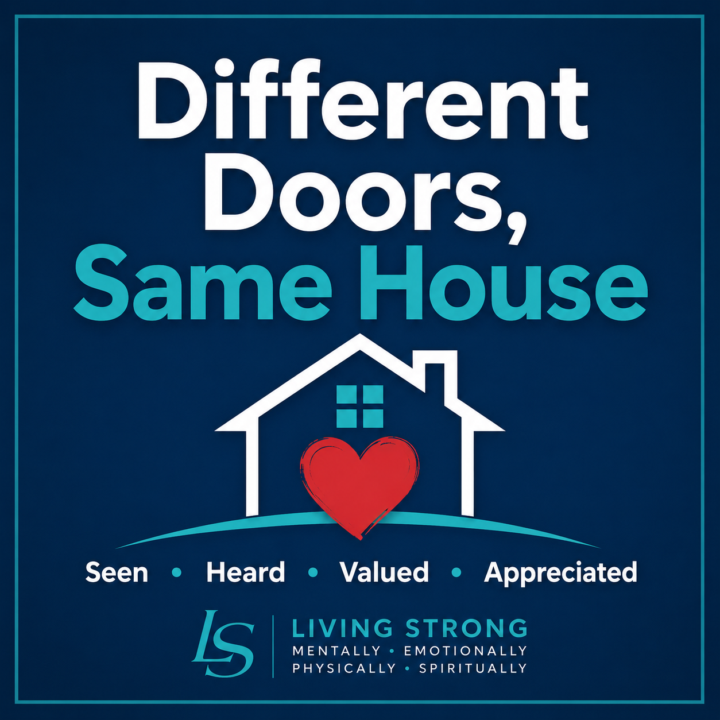 Different Doors, Same House 🏡❤️