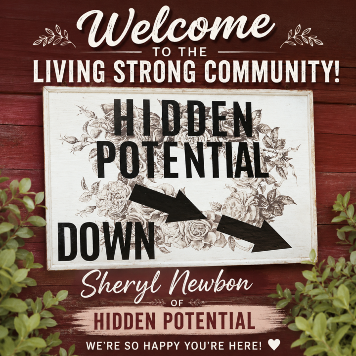 Welcome to the Living Strong Family, Sheryl! ❤️