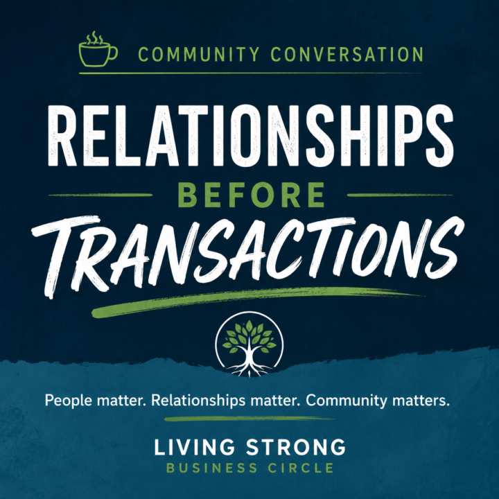 ☕ Community Conversation: Relationships Before Transactions