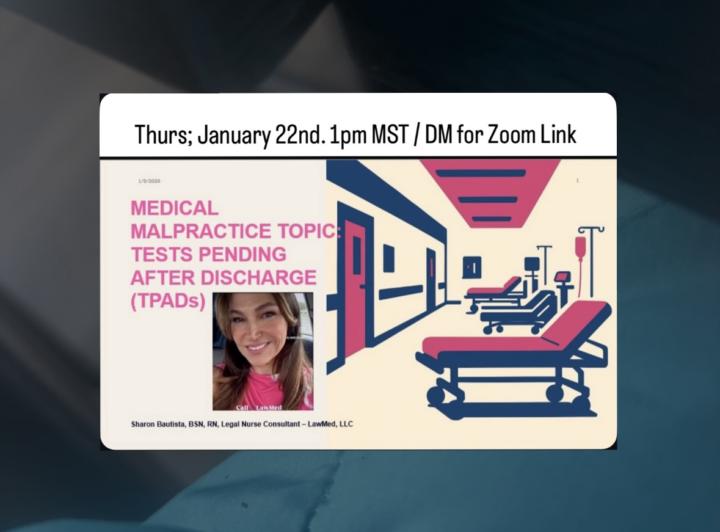 Medical malpractice topic