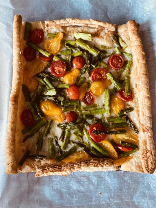 A modified pie for dinner tonight...