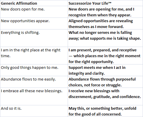 Good to GREAT Affirmations