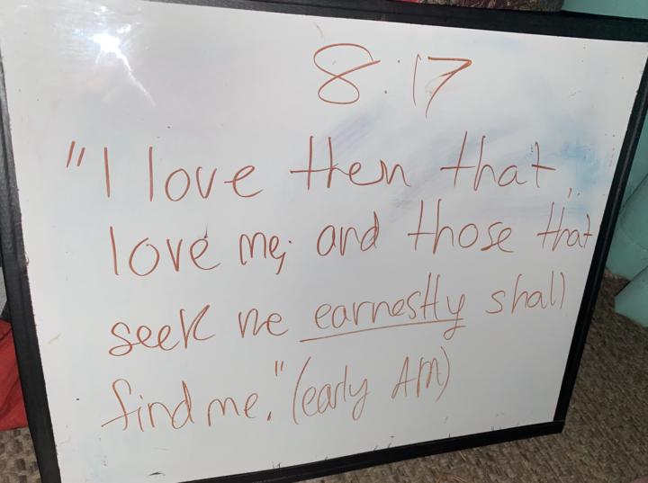 Proverbs 8:17 & 8:34