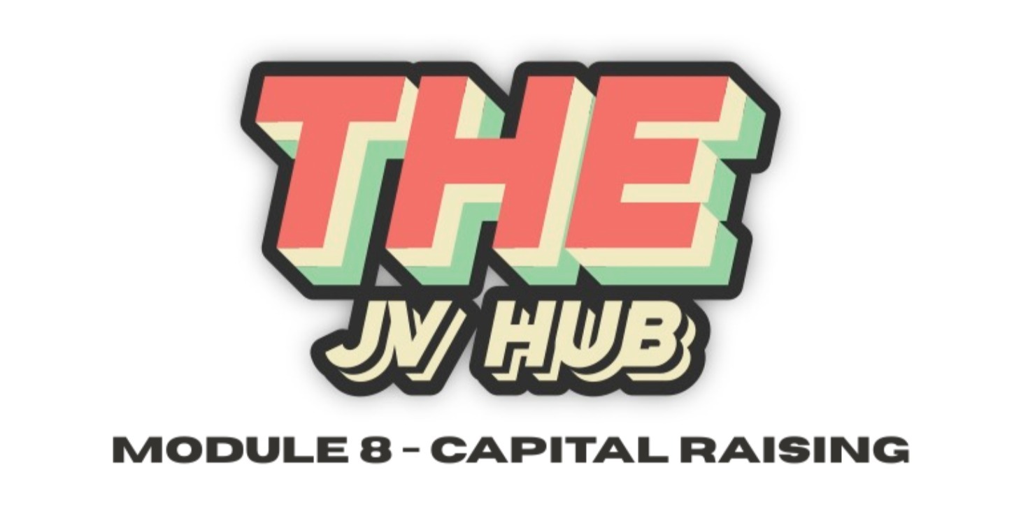 Mod 8: Capital Raising