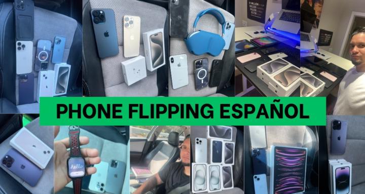 Phone flipping español