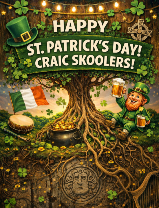 🍀 Happy St. Patrick’s Day Craic Skoolers